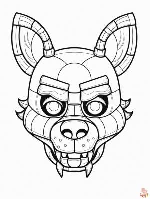 Раскраски Five Nights at Freddy's