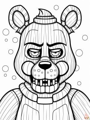Раскраски Five Nights at Freddy's