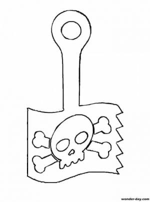 Раскраска скрипыши