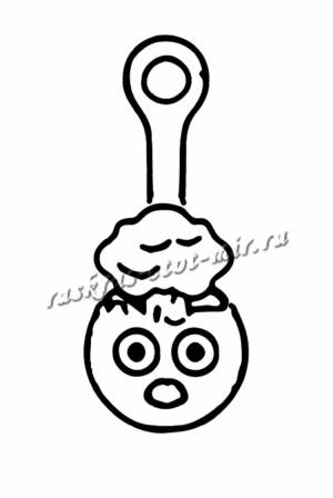 Раскраска скрепыш