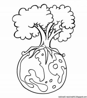Раскраски Экология для детей