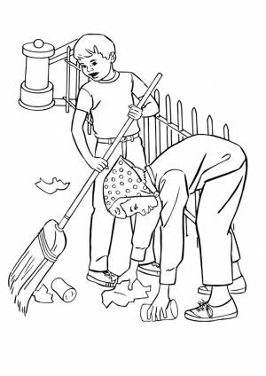 Раскраски Экология