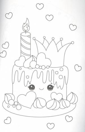 Раскраска Вкусняшки  16стр