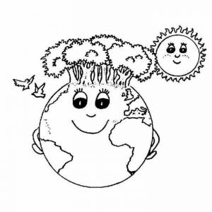 Раскраски экология и животные