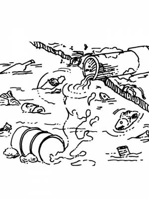 Раскраска Экология для детей