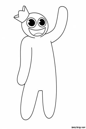 Радужные друзья картинки раскраски