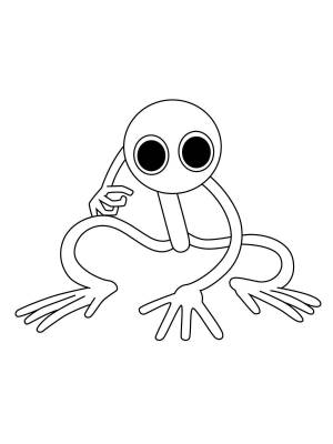 Раскраски Радужные Друзья