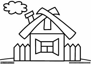Раскраска Дом