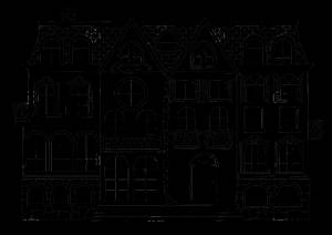 Раскраска Дом мечты Барби