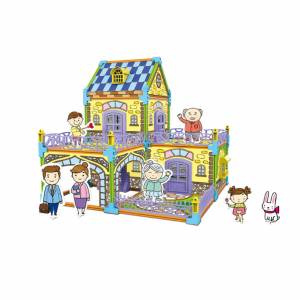 конструктор-раскраска Дом в городе в Москве