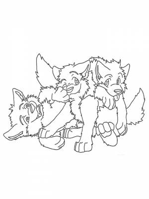 Картинка Аниме животные  в формате  для мальчиков