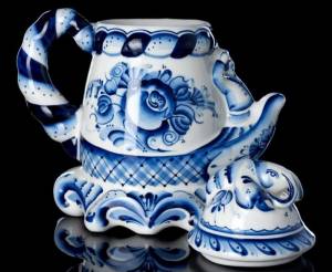 Гжель роспись