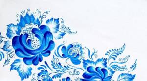 Гжельская роспись