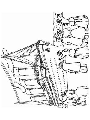 Раскраски Титаник