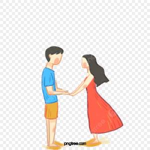 Девушка мальчик держась за руки летом PNG , держась за руки клипарт, лето, рука об руку PNG картинки и пнг PSD рисунок для й загрузки