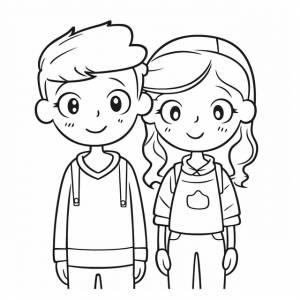 рисунок раскраски с персонажами для мальчиков и девочек детские мультипликационные персонажи волк контур эскиз вектор PNG , рисунок автомобиля, рисунок волка, мультфильм рисунок PNG картинки и пнг рисунок для й загрузки