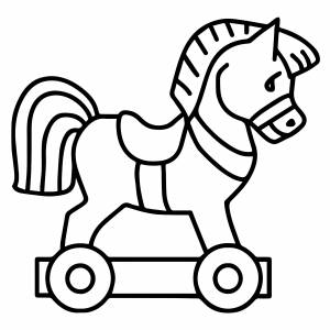 Игрушка лошадка