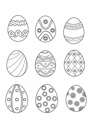Раскраски пасха, Раскраска Яйца Пасхальные яйца раскрашенные яйца яйца к пасхе картинка пасха Пасха