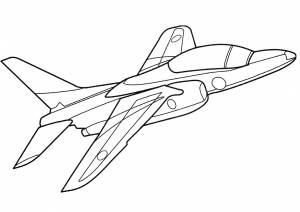 Раскраска Самолет Т-4