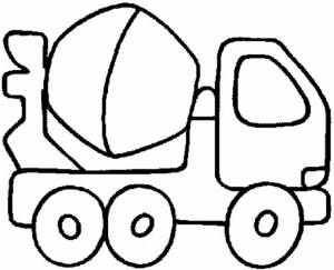 Раскраски Транспорт для малышей 2 3 лет