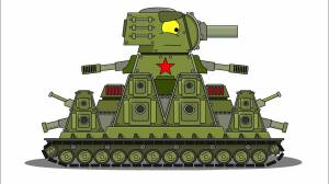 Как нарисовать Танк КВ-44 homeanimations мультики про танки