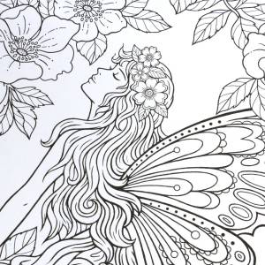 Раскраска-антистресс Bondibon Дыхание весны 6 листов