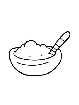 Раскраски Каша
