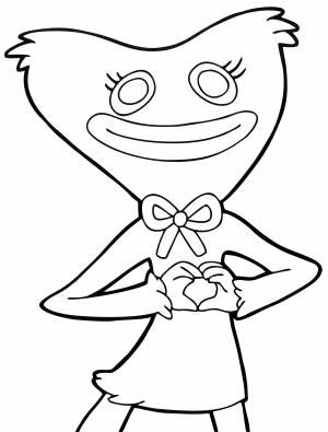 Раскраска Киси Миси