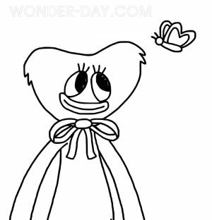 Раскраски Кисси Мисси