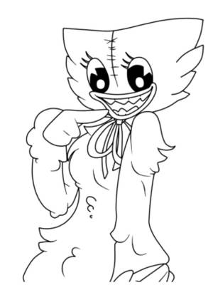 Раскраски монстра Хаги Ваги