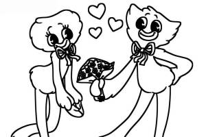 Раскраска Киси Миси