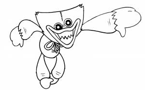 Бесплатные раскраски Хаги Ваги, Киси Миси и другие