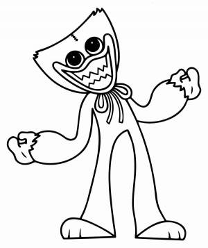 Раскраски Киси миси поппи плейтайм