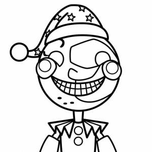 Раскраски Аниматроники фнаф 9