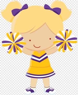 Черлидинг, рисунок, Бразя, фиолетовый, ребенок, спорт png