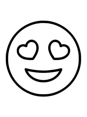 Раскраски Смайлики