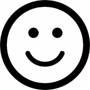 Раскраски смайлики, Раскраска Смайлик смайлики