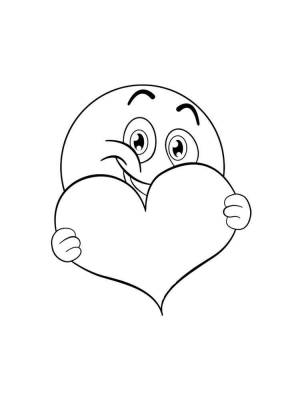 Раскраски Смайлики