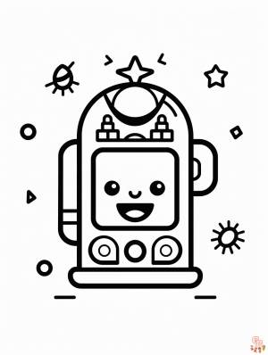 Раскраски Телефоны