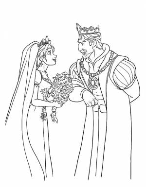 Раскраска Король