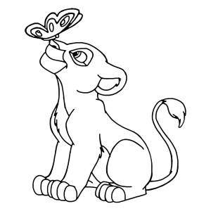 Раскраска Киара