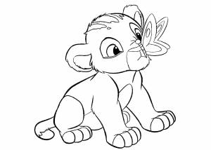 Раскраски Король Лев