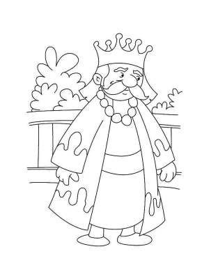 Раскраски Король