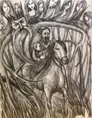Рисунок лесного царя