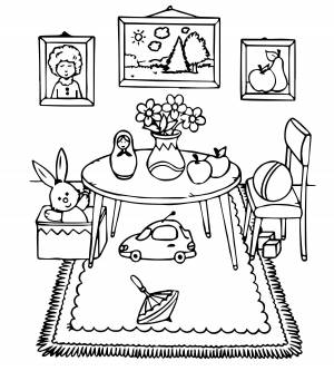 Комната с игрушками