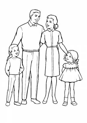 Раскраски ко Дню отца