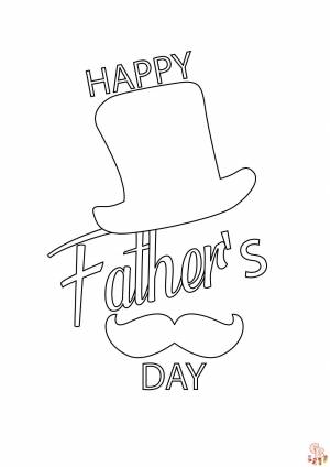 Раскраски с Днем отца