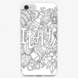 Чехол iPhone «Италия раскраска»