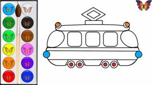How to draw a Tram