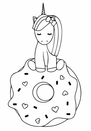 Единорог и пончик